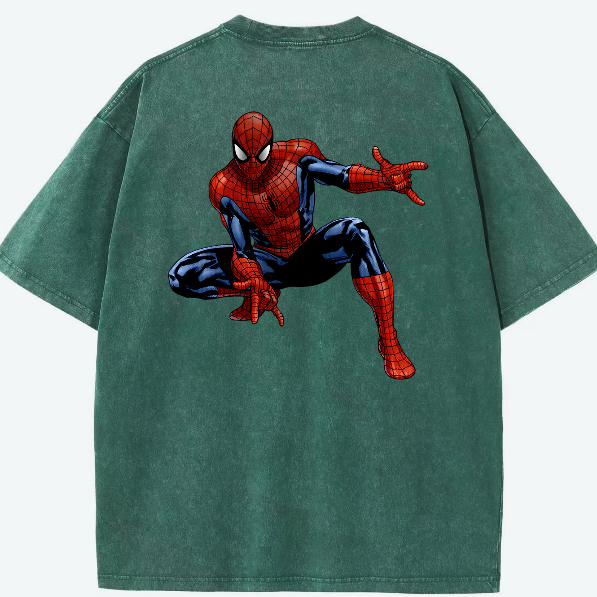 （画像用） アベンジャーズ The Avengers 綿100% ヴィンテージ風 半袖Tシャツ（背面プリント）